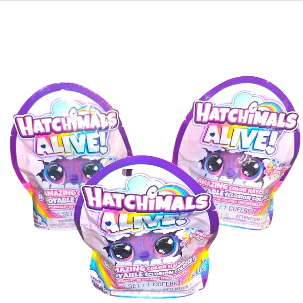 Set3 - Hatchimals-Hatchimals Alive Rainbow Splash (1-Pack )